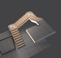 Studio rivestimento scala F+R